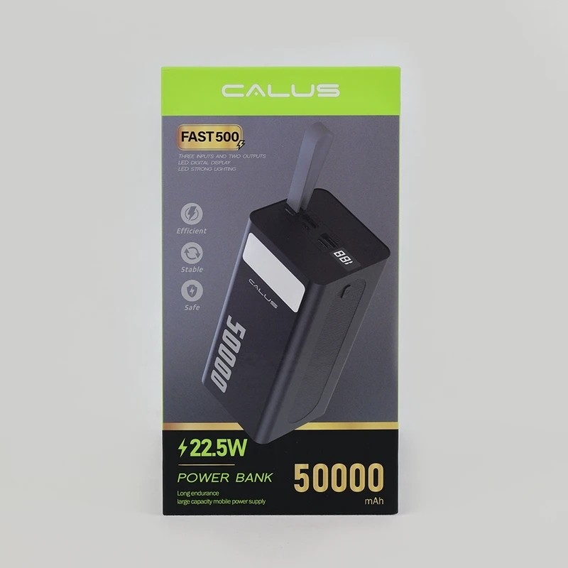 پاوربانک اورجینال 50000 میلی آمپر CALUS مدل H500 کیفیت عالی