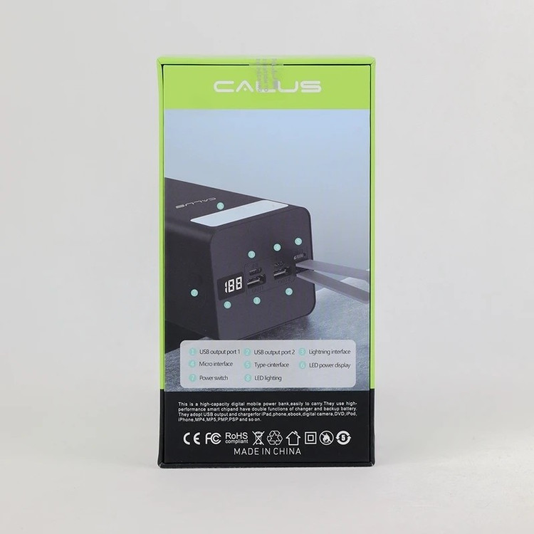 پاوربانک اورجینال 50000 میلی آمپر CALUS مدل H500 کیفیت عالی