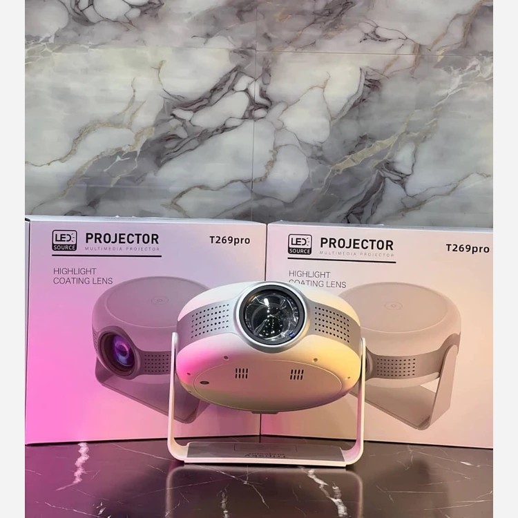 ویدئو پروژکتور اندرویدی T269 pro اصلی قیمت عالی