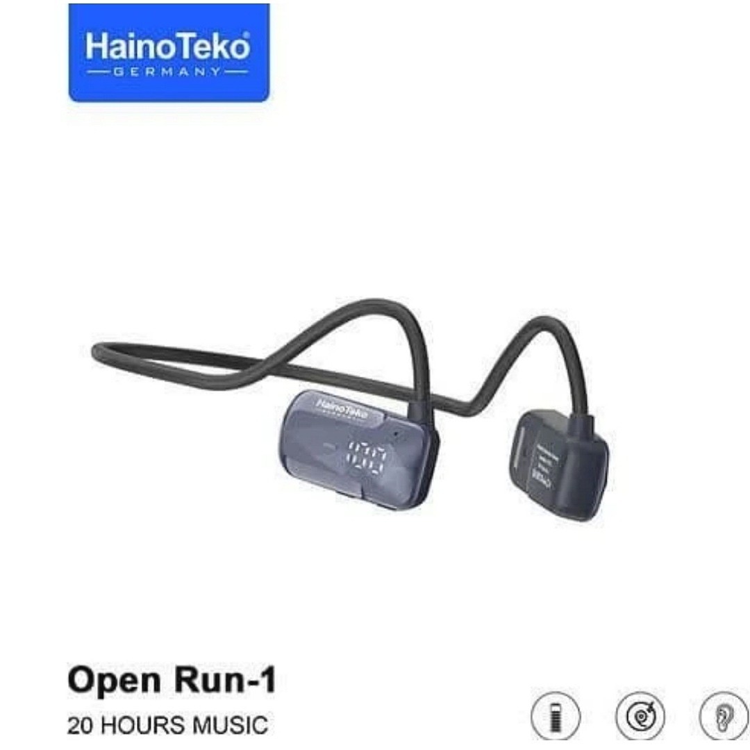 هندزفری بلوتوث گردنی haino teko OPEN RUN1 اورجینال کیفیت عالی