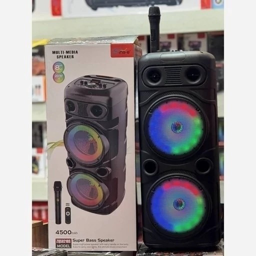 اسپیکر اصلی ZQS 8210S بلوتوثی قابل حمل بهمراه کنترل و میکروفون جدید