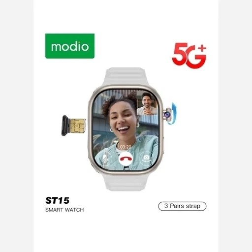 ساعت هوشمند سیم کارت خور ST15 5G دوربین دار ریجستری کیفیت عالی