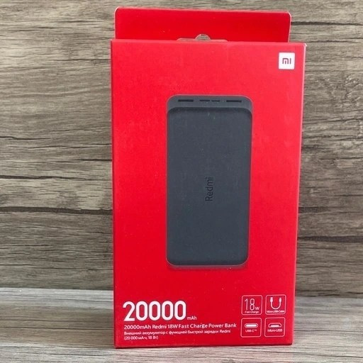 پاوربانک شارژر همراه xiaomi redmi 20000 اصل و اورجینال پک گلوبال کیفیت عالی