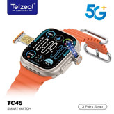 ساعت هوشمند سیمکارت خور Telzeal TC45 5G دوربین دار با حافظه داخلی 64 گیگ ریجستری قیمت عالی
