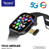 ساعت هوشمند سیمکارت خور Telzeal TC43 AMOLED با دوربین مخفی ریجستری قیمت عالی