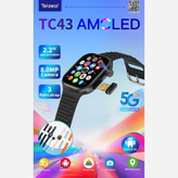 ساعت هوشمند سیمکارت خور Telzeal TC43 AMOLED با دوربین مخفی ریجستری قیمت عالی