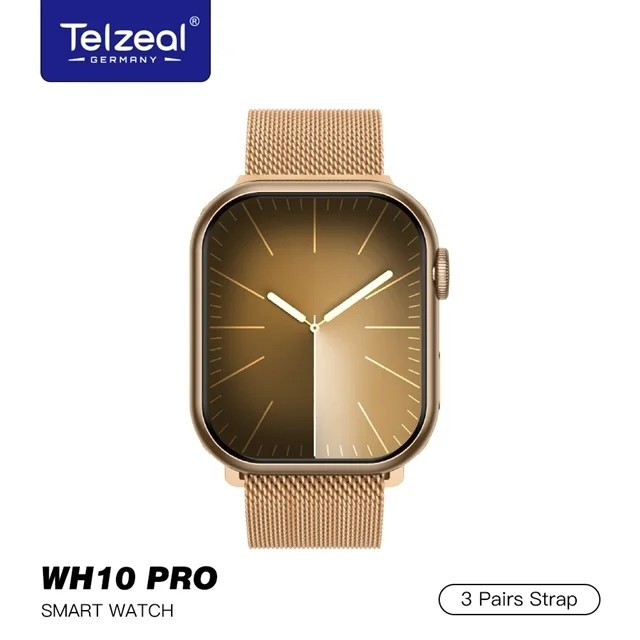 ساعت هوشمند ضد آب تلزیل WH10 PRO بهمراه 3 بند کیفیت عالی