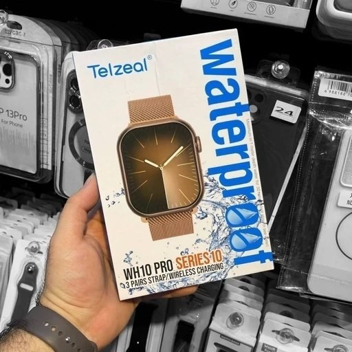 ساعت هوشمند ضد آب تلزیل WH10 PRO بهمراه 3 بند کیفیت عالی
