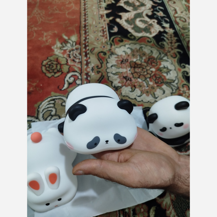 چراغ خواب سیلیکونی پاندا تنبل