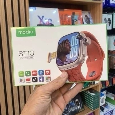 ساعت هوشمند سیمکارت خور دوربین دار حافظه 64 گیگ ریجستر دائمی MODIO ST13 4G کیفیت عالی
