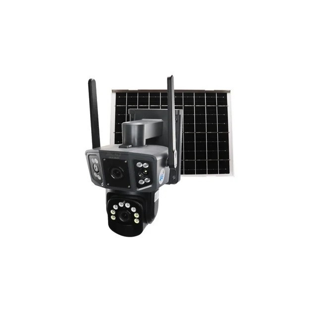 دوربین بی سیم سیمکارتی خورشیدی 8 مگاپیکسل 3 تصویر2 لنز مدلp3-8f اصلی کیفیت عالی