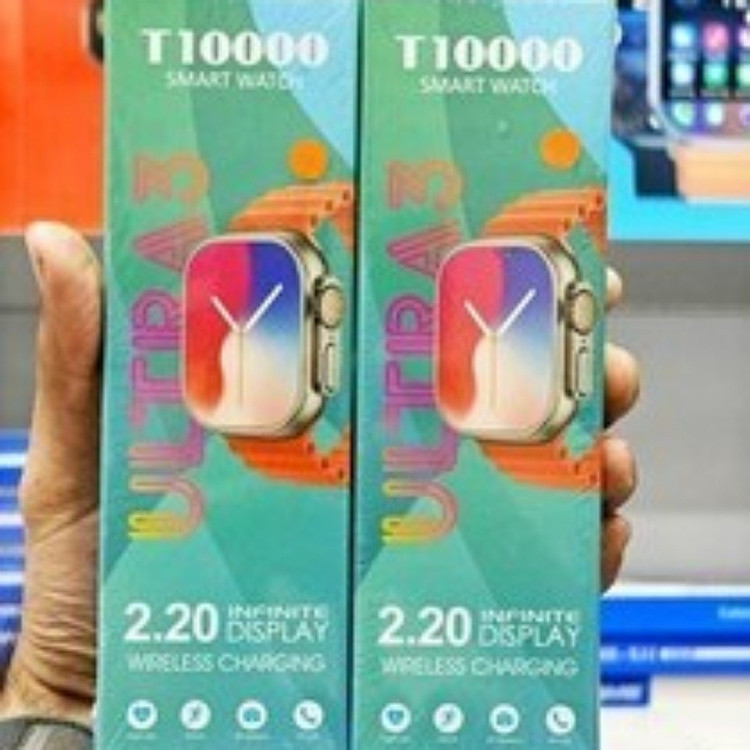 ساعت هوشمند t10000 ultra3 بهمراه 2 بند قیمت عالی