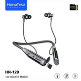 هندزفری بلوتوث هاینوتکو haino teko اصلی HN120 با نگهداری 120 ساعت شارژ هدفون هدست رمخور قیمت عالی