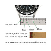 بند ساعت مچی چرم Catfskin