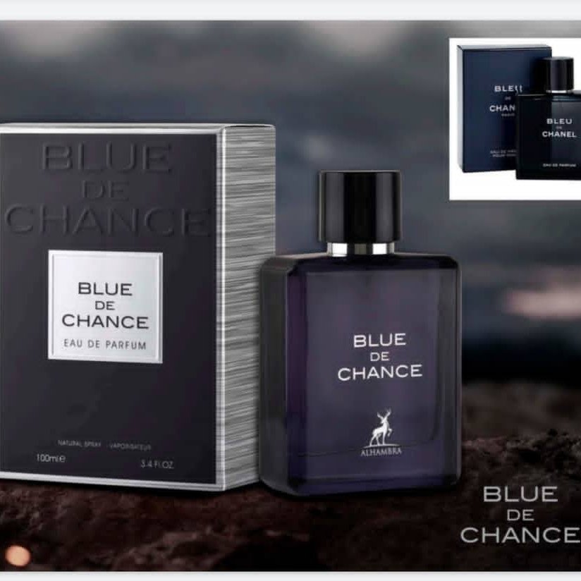 ادکلن BLUE THE CHANCE ALHAMBRA ادکلن بلو چنل الهمبرا