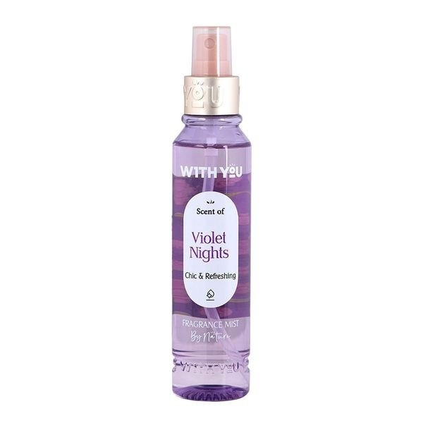 اسپری خوشبو کننده بدن ویت یو مدل violet nights