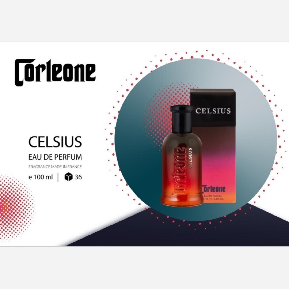 ادکلن مردانه کورلئونه مدل سلسیوس CELSIUS