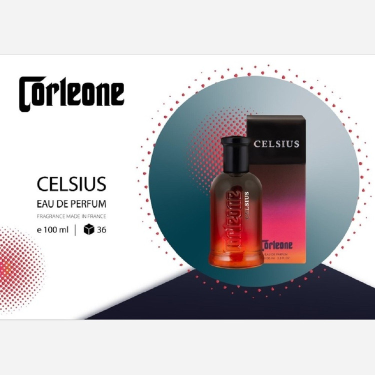 ادکلن مردانه کورلئونه مدل سلسیوس CELSIUS