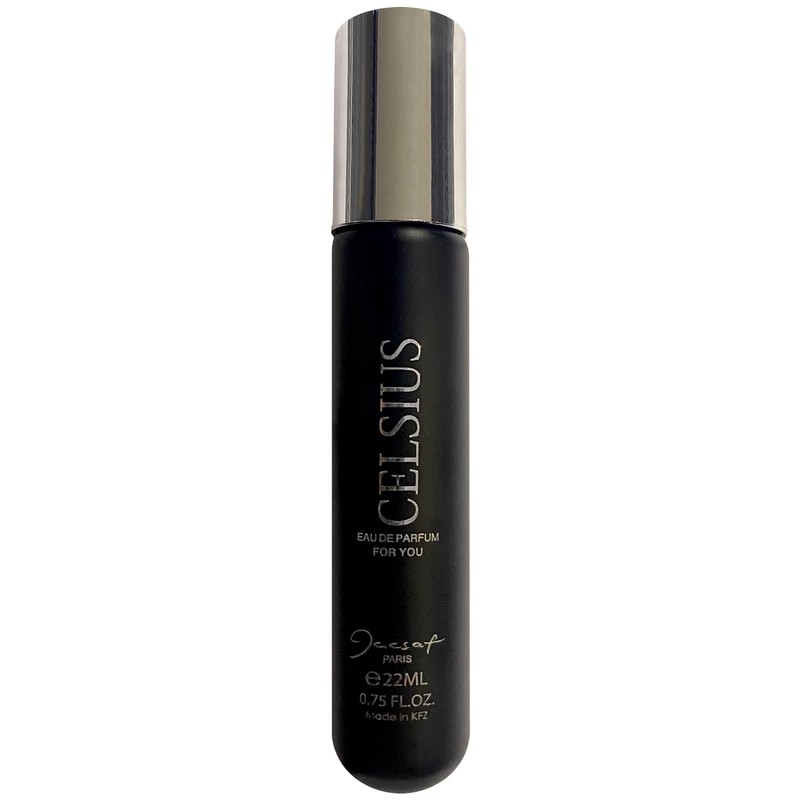 عطر جیبی مردانه ژک ساف مدل سلسیوس Celsius حجم 22 میلی لیتر