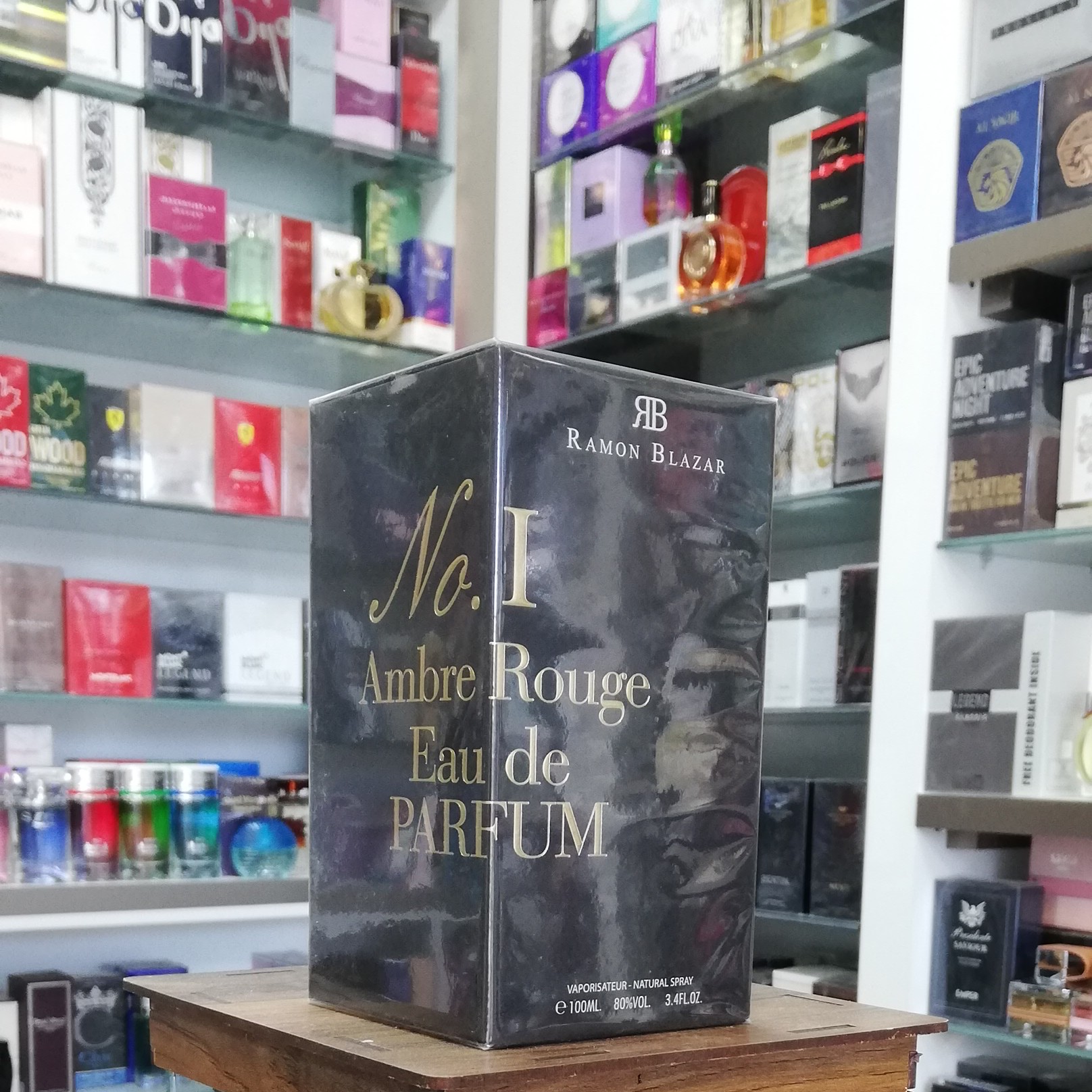 ادوپرفیوم دمونت پاریس DUMONT PARIS رامون بلازر No.1 Ambre Rouge حجم 100 میلی لیتر