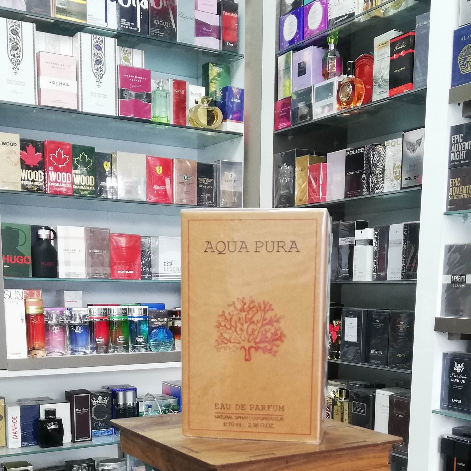 ادکلن فراگرنس ورد آکوا پورا Fragrance world Aqua Pura