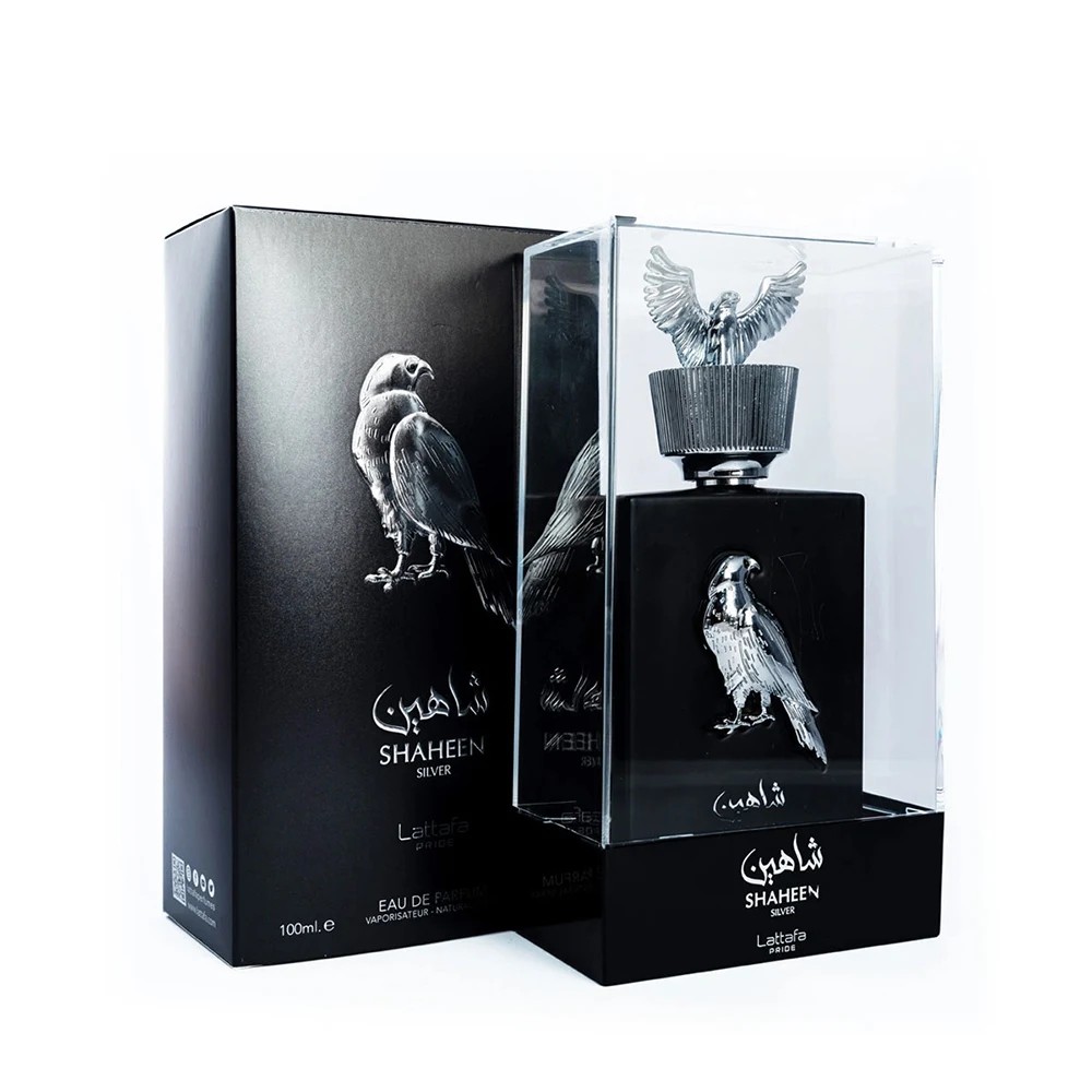 عطر لطافه شاهین سیلور ادو پرفیوم Lattafa SHAHEEN SILVER EDP