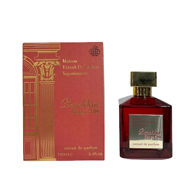 ادو پرفیوم فراگرنس ورد مدل Barakkat ROUGE 540 حجم 100 میلی لیتر