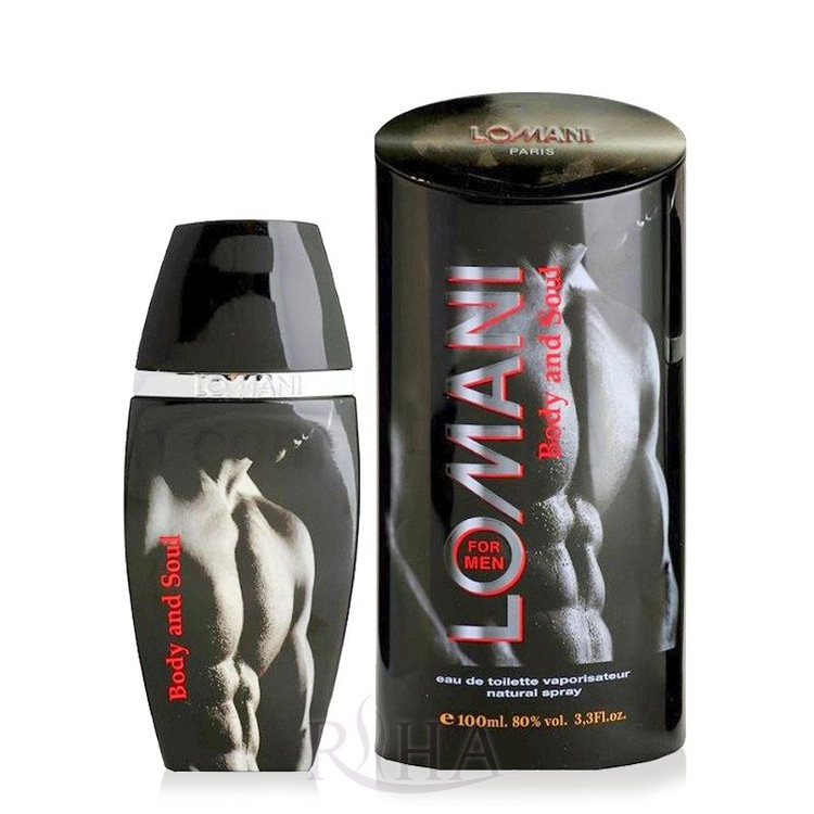 بادی اند سول ادو تویلت مردانه لومانی Body and Soul Eau de Toilette for Men Lomani