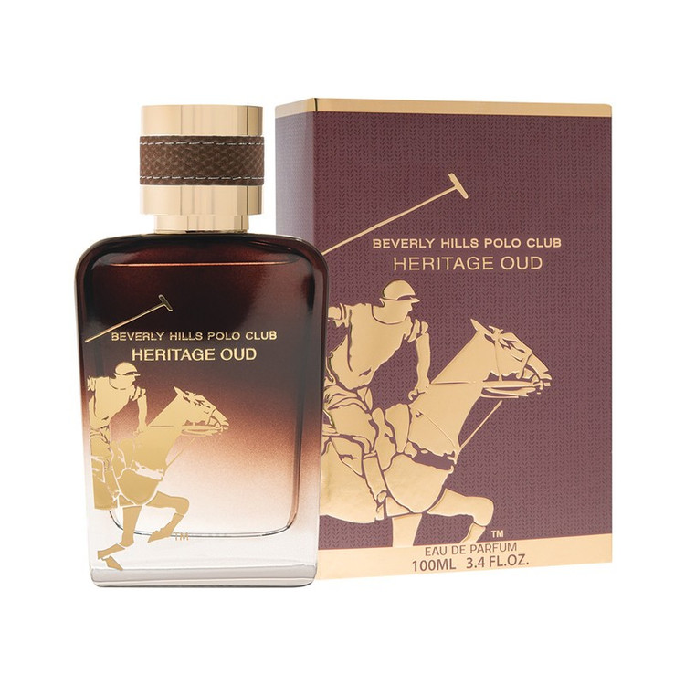عطر و ادکلن مردانه بورلی هیلز پولو کلاب هریتیج عود ادوپرفیوم Beverly Hills Polo Club Heritage Oud EDP for men