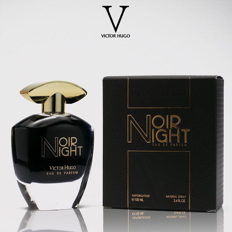 عطر ادکلن زنانه ویکتور هوگو مدل نویر نایتNoir Night Eau de Parfum for Women victor Hugo