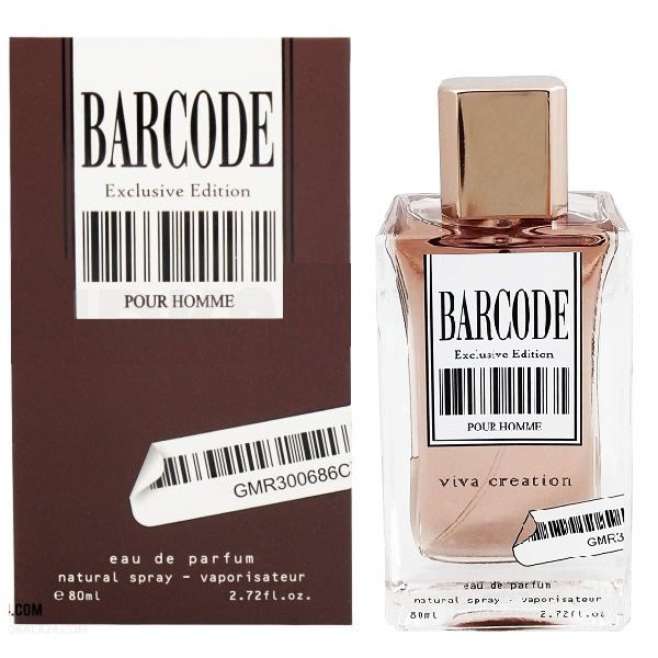 عطر ادکلن مردانه ویوا کریشن مدل BARCODE Exlusive Edition حجم 80 میلی لیتر