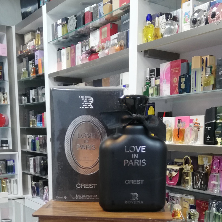 ادوپرفیوم زنانه روونا مدل لاو این پاریس کرست Rovena Love In Paris Crest