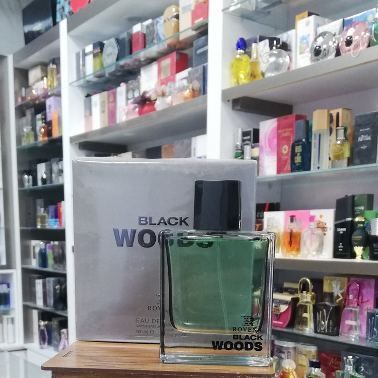 عطر وود مردانه روونا black mood rovena 100ml