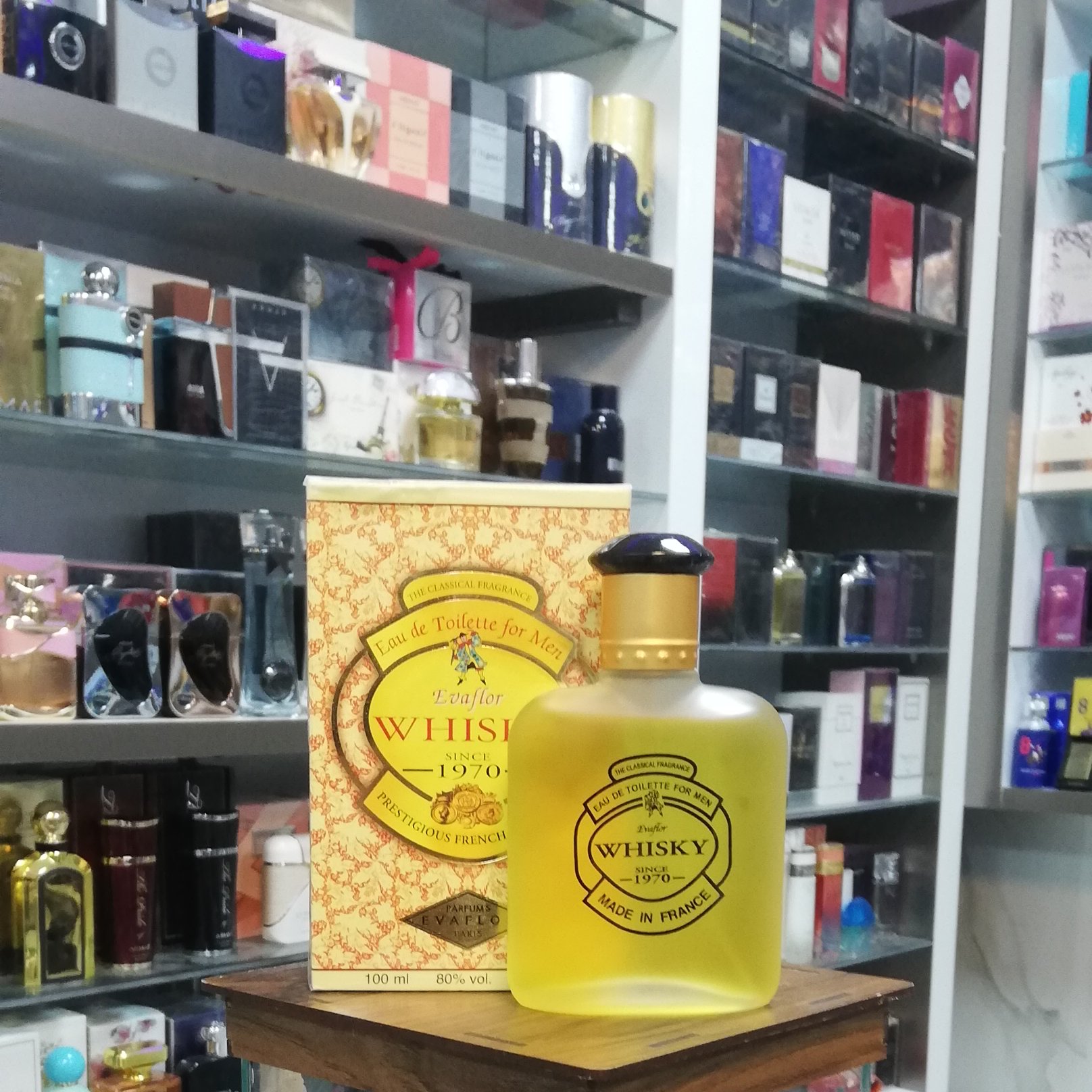 ادوتویلت اوافلور ویسکی Evaflor Whisky 1970 مردانه 100 میلی لیتر