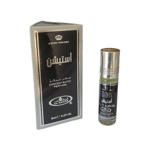 عطر عربی الرحاب استیشن 6ml گرم اصل