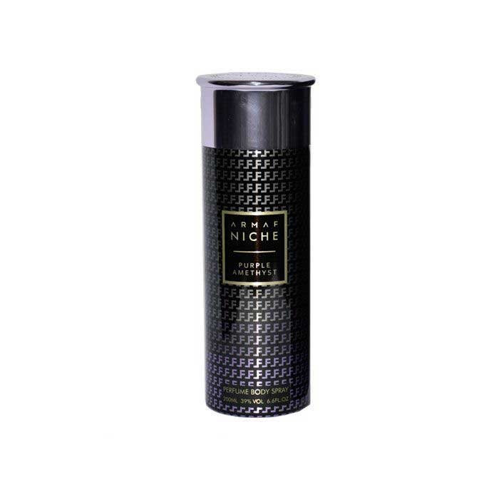 اسپری پرفیوم زنانه آرماف نیچه مدل Purple Amethyst حجم 200 میلی لیتر