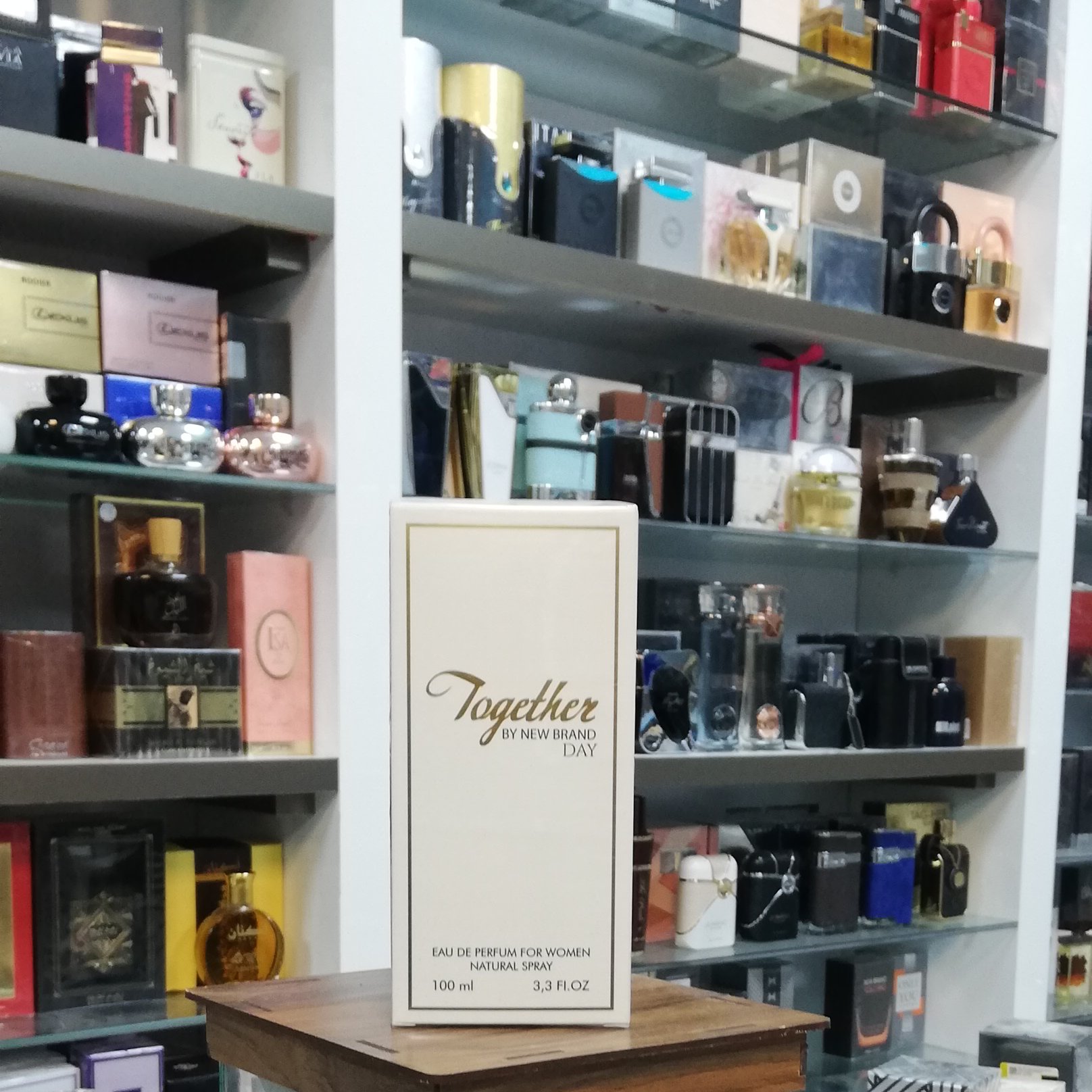 ادوپرفیوم زنانه نیو برند مدل توگدر دی حجم 100 میل New Brand Together Day EDP For Women