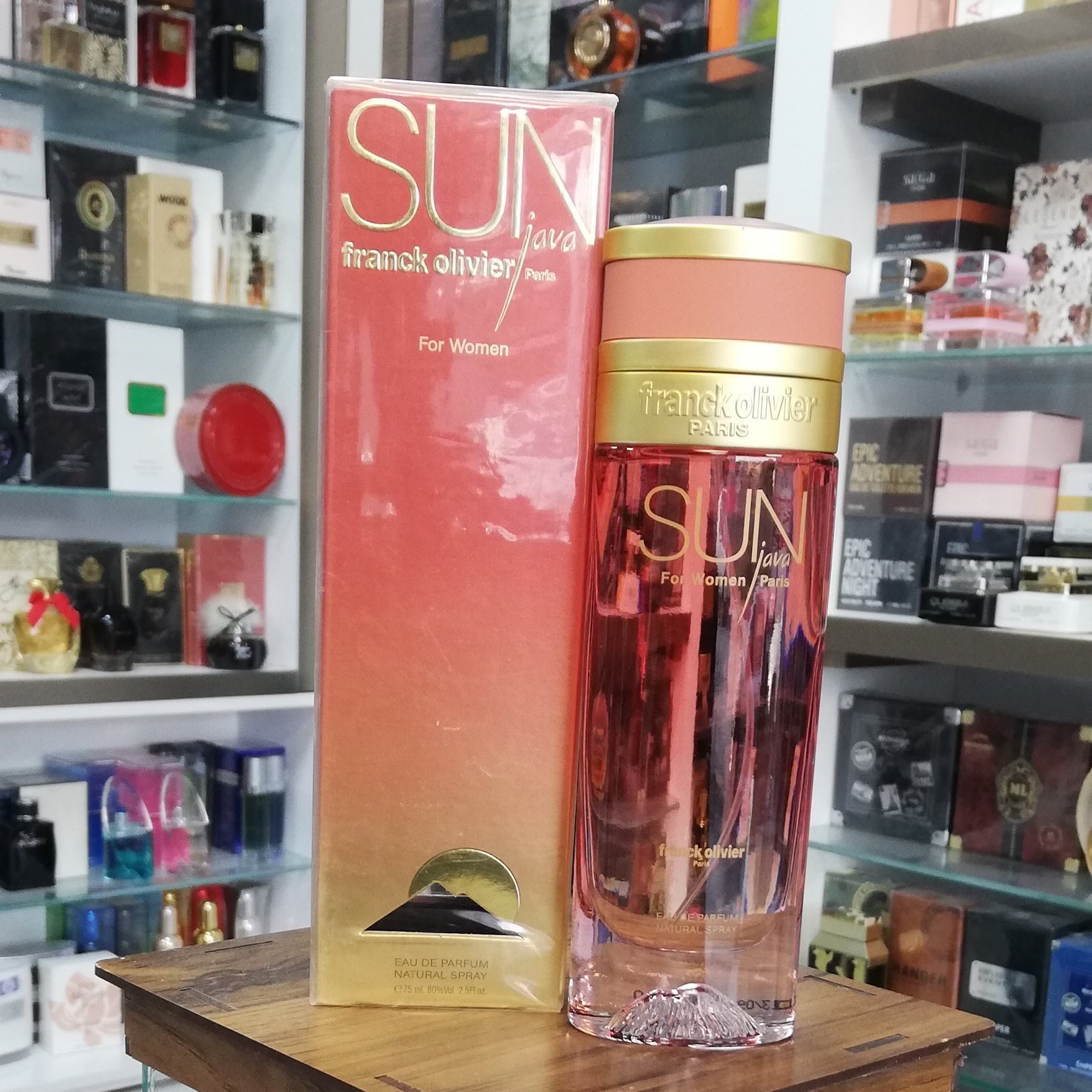 عطر ادکلن فرانک الیور سان جاوا زنانه Franck Olivier Sun Java
