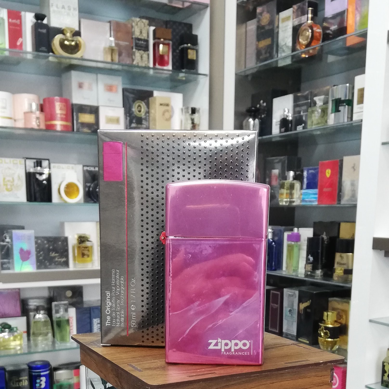 عطر و ادکلن مردانه زیپو فرگرنس برایت پینک (زیپو صورتی) ادو تویلت Zippo Bright Pink Man EDT fOR Men