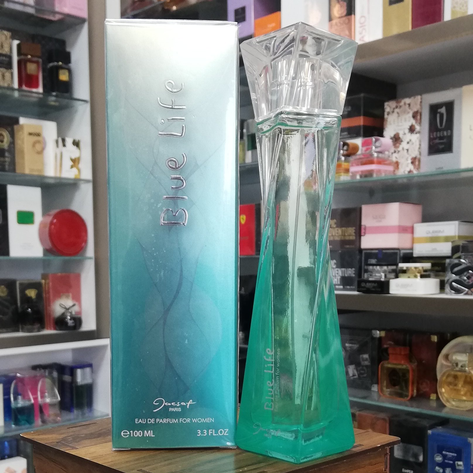 ادو پرفیوم زنانه ژک ساف مدل بلو لایف Blue Life  Jacsaf Blue Life Eau de Parfum For Women