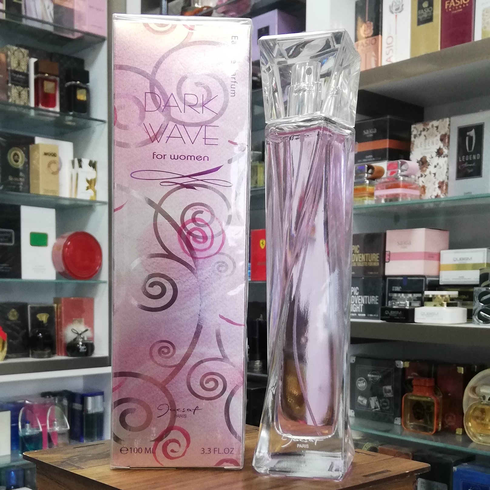 ادو پرفیوم ژک ساف مدل دارک ویوDark Wave  Jacsaf Dark Wave Eau de Parfum