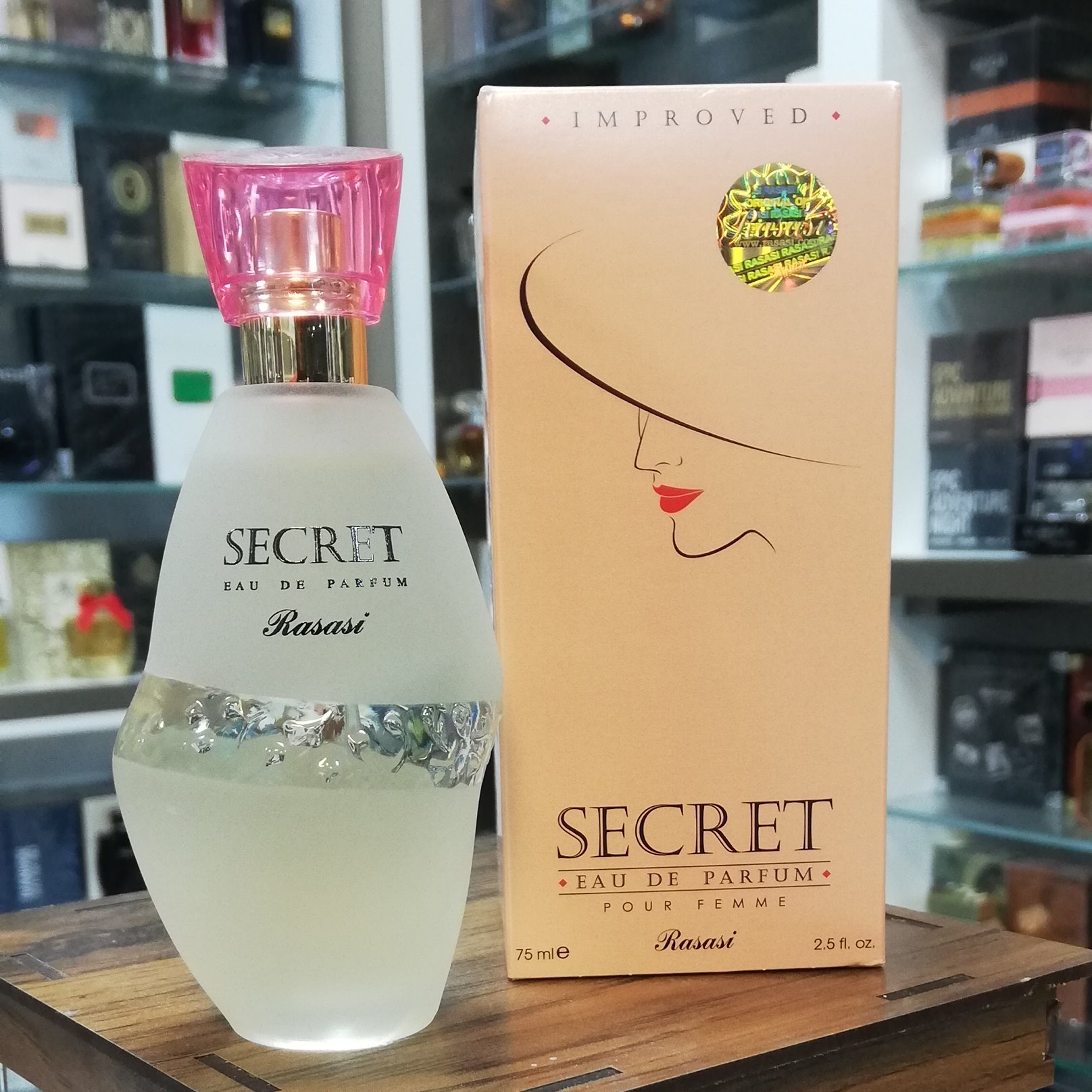 عطر رصاصی سکرت زنانه ادوپرفیوم Rasasi SECRET POUR FEMME EDP