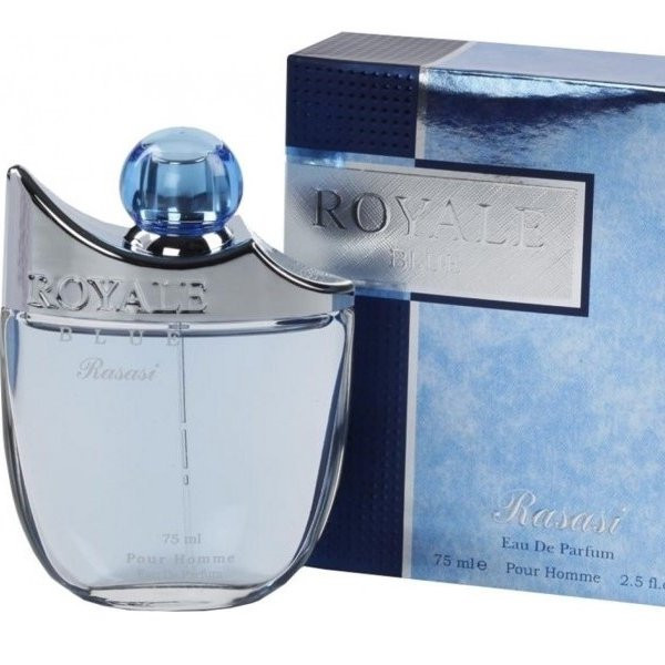 عطر رصاصی رویال بلو مردانه ادوپرفیوم Rasasi ROYALE BLUE POUR HOMME EDP