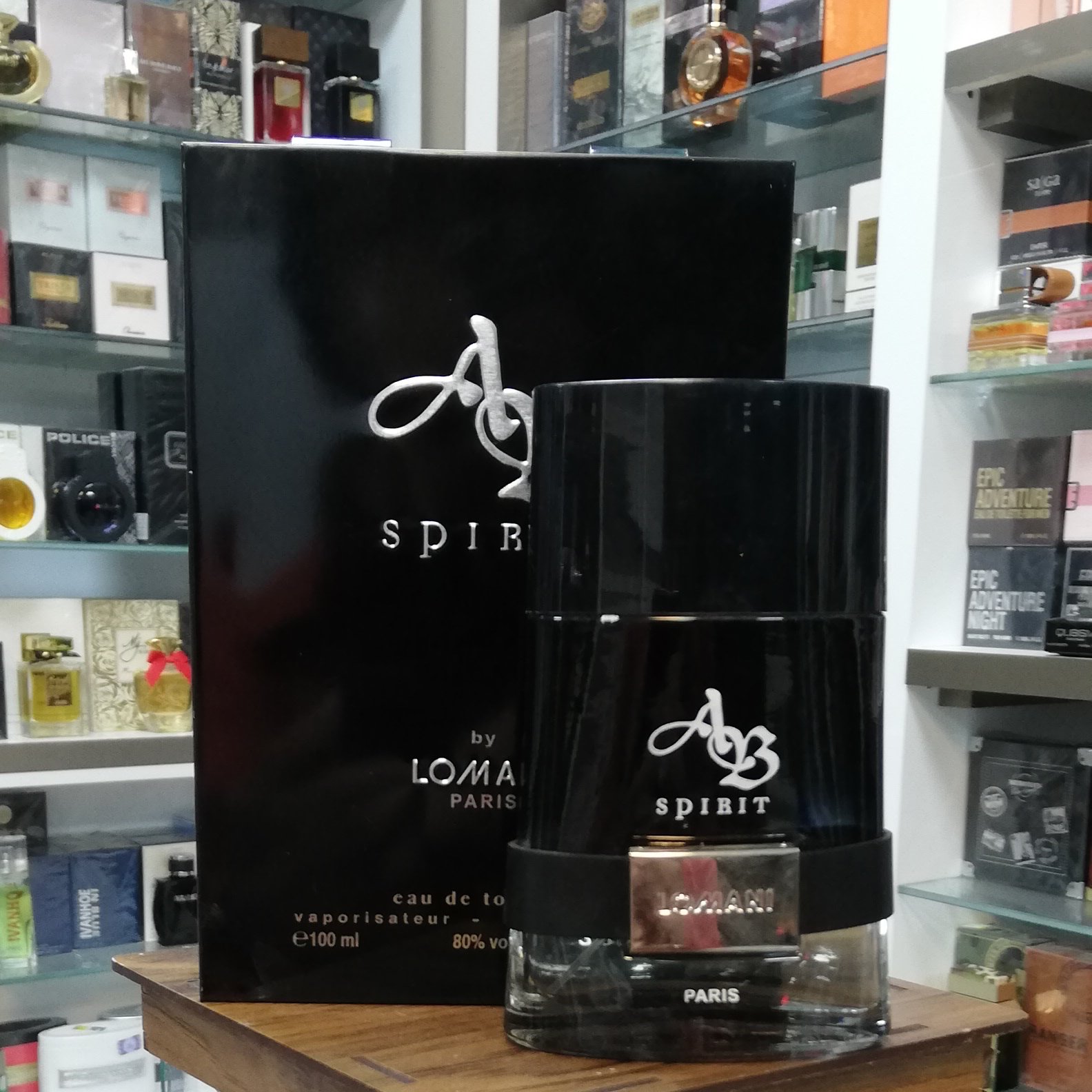 عطر ادکلن لومانی ای بی اسپریت مردانه  Lomani AB Spirit for men