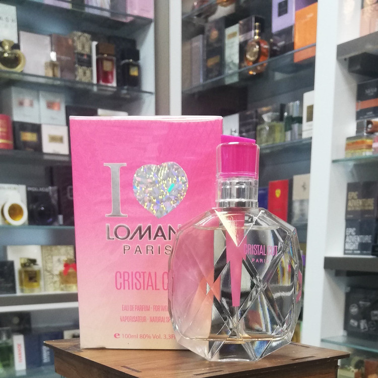 عطر زنانه لومانی Lomani مدل Cristal Cut حجم 100 میلی لیتر