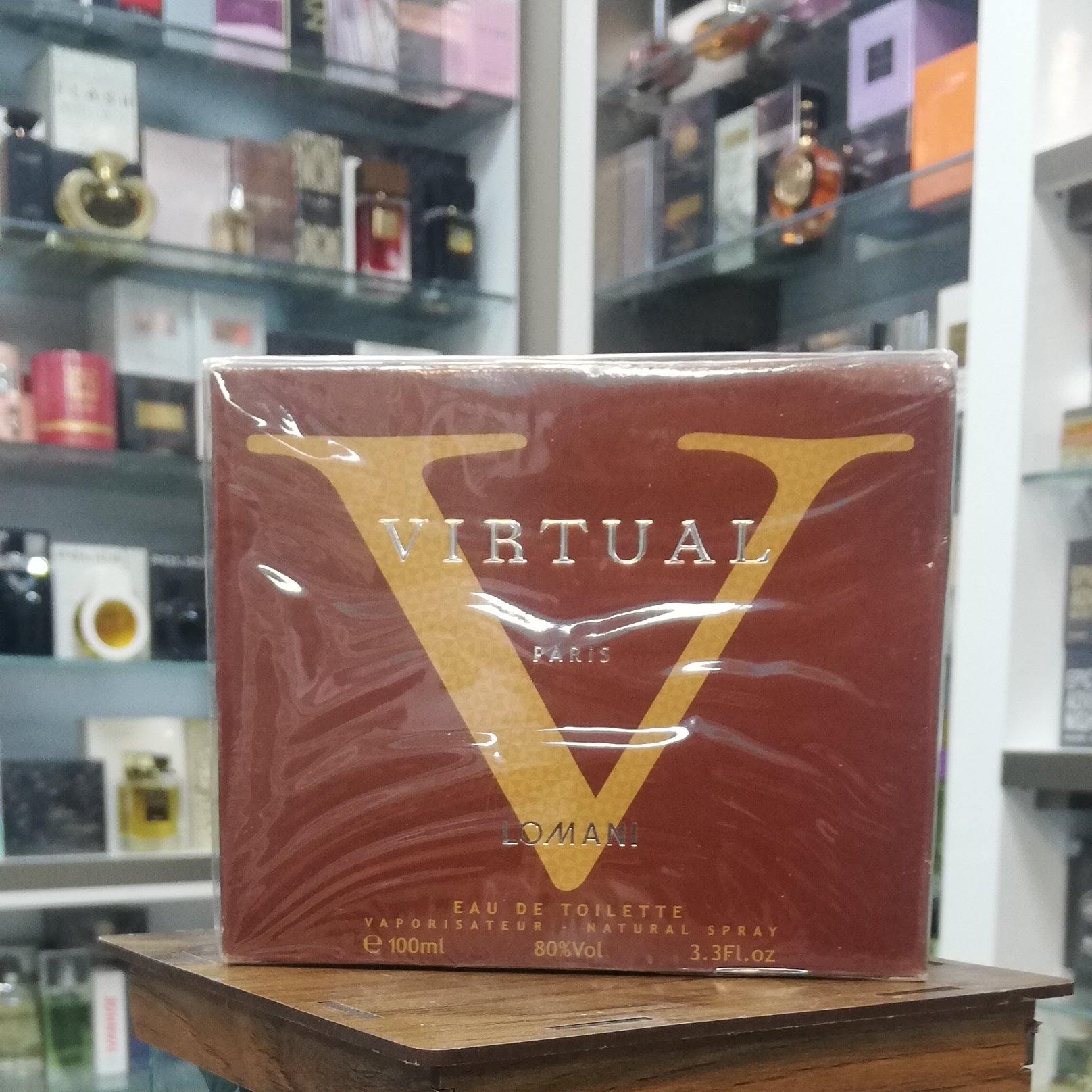ادو تویلت عطر مردانه لومانی ورتال Lomani Virtual
