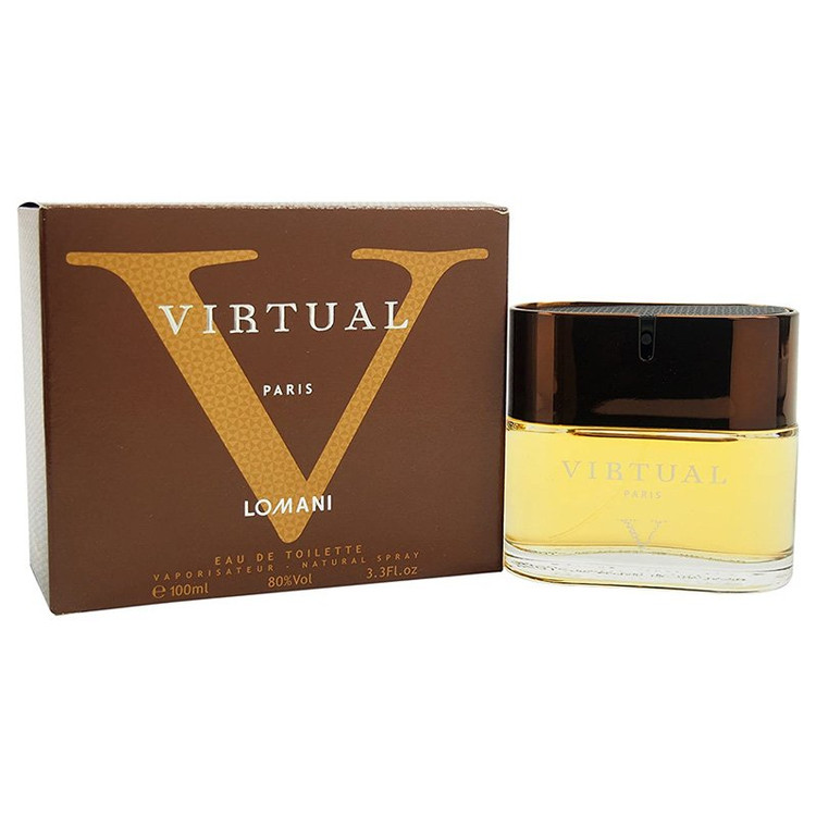 ادو تویلت عطر مردانه لومانی ورتال Lomani Virtual