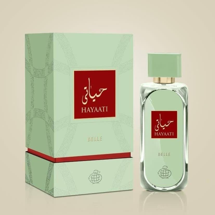ادکلن حیاتی سبز ، گرم و شیرین شرقی وانیلی، 100میل فرگرانس