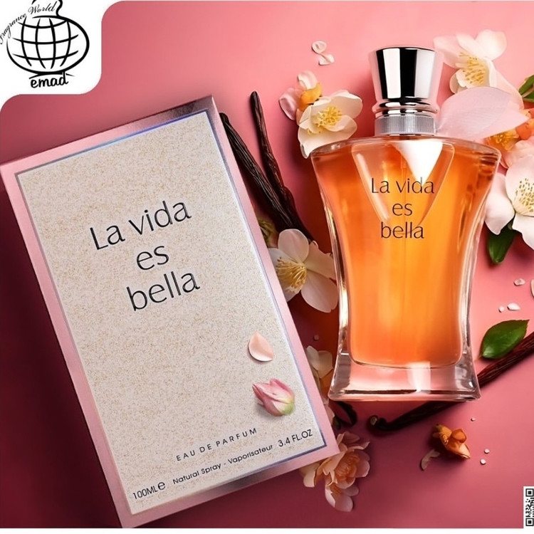 ادکلن لاویه بل فرگرنس ورد100 میل ،زنانه،شیرین و گرم
