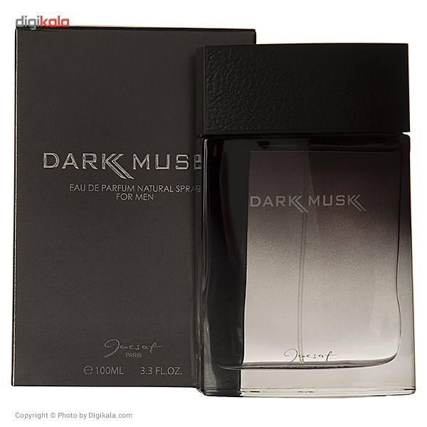 ادو پرفیوم مردانه ژک ساف مدل Dark Musk حجم 100 میلی لیتر به همراه عطر جیبی حجم 22 میلی لیتر